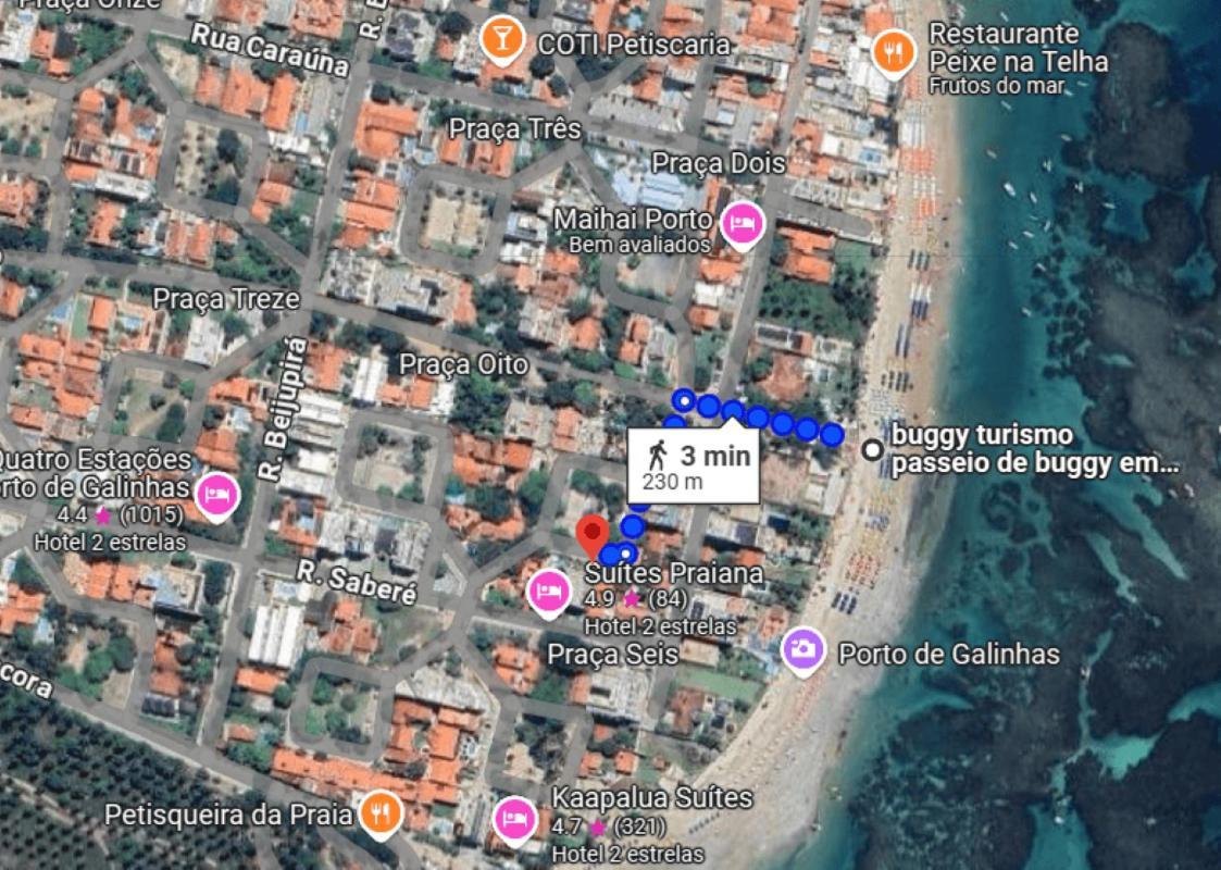 Lindo Studio A 200M Do Mar Centro Порту-де-Галиньяш Экстерьер фото